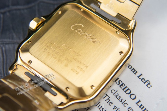 卡地亞專櫃爆款手錶 Cartier經典款Santos山度士系列 卡地亞複刻品女裝腕表  gjs1775
